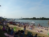 Strandparty vorm KRV.